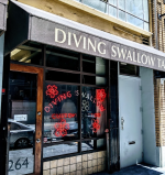 Diving Swallow Tattoo - Oakland, CA