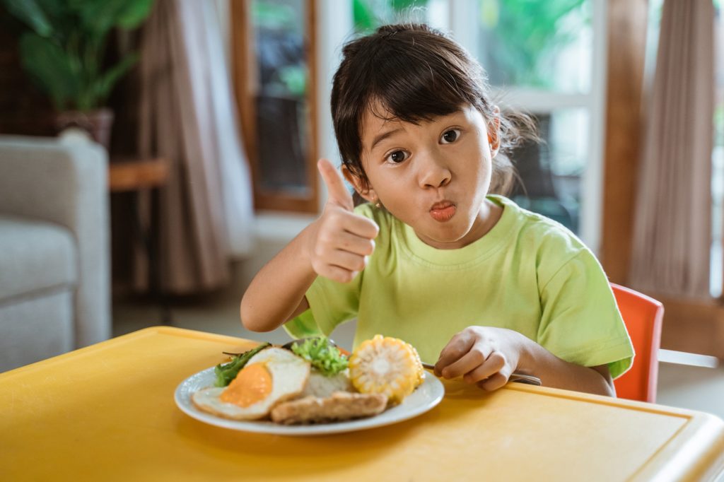 Healthy Kids with Great Appetite