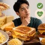 adding cheese to food, grated cheese over a fresh vegetable salad